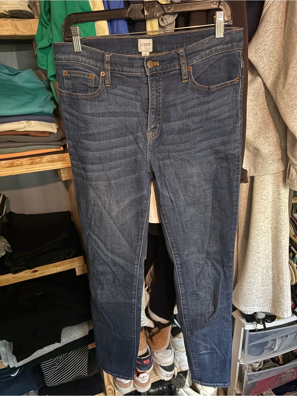 J. Crew Slim Fit Jeans in Dark Indigo